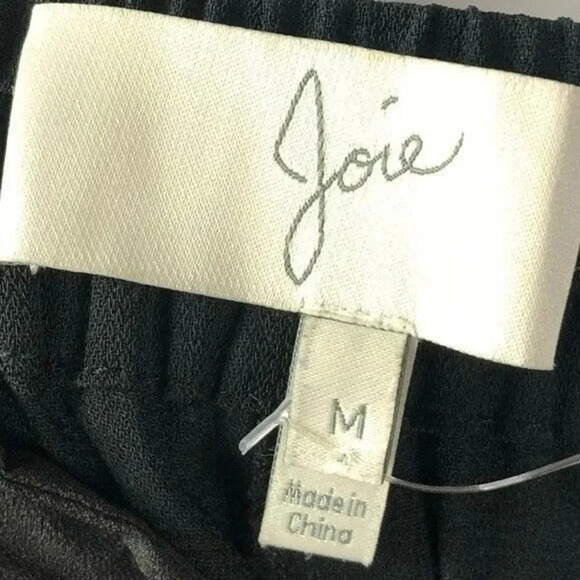 Joie Black Caviar Perlyn Side Stripe Track Pants M - Picture 5 of 5
